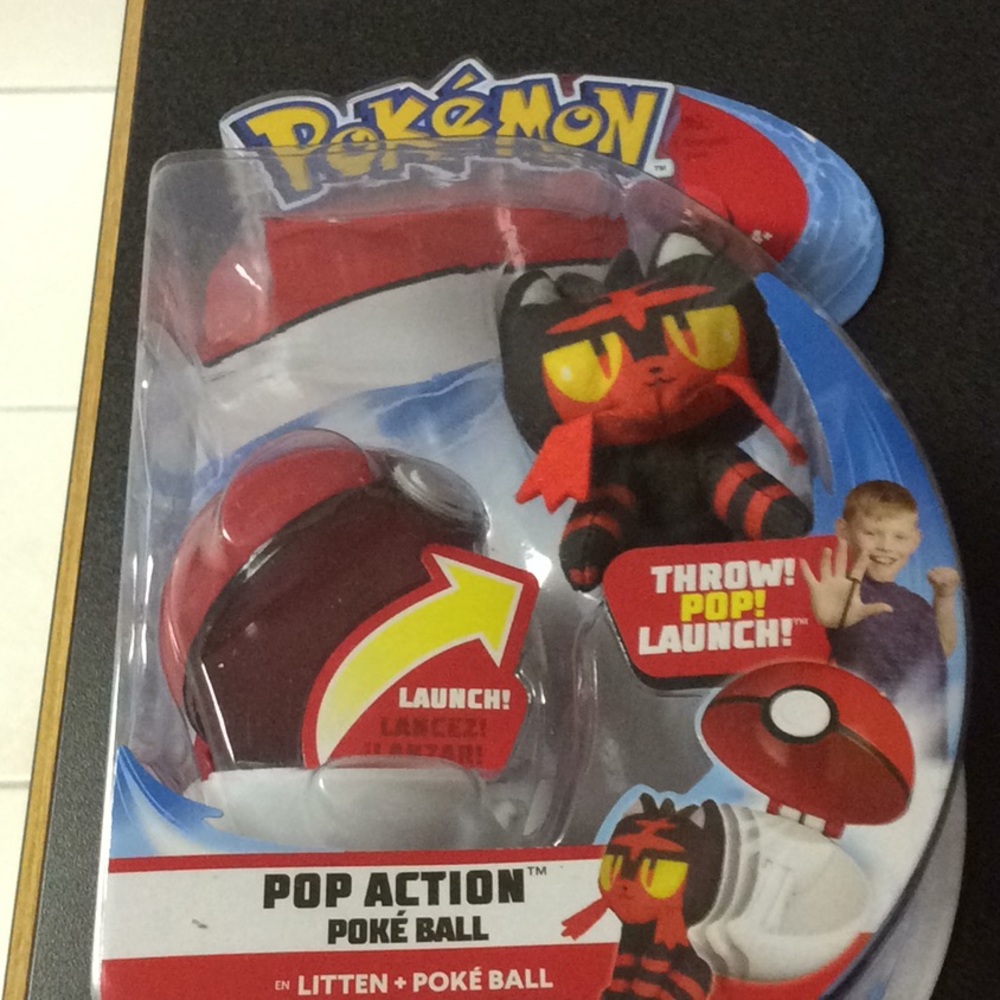Pokemon pop action ball
